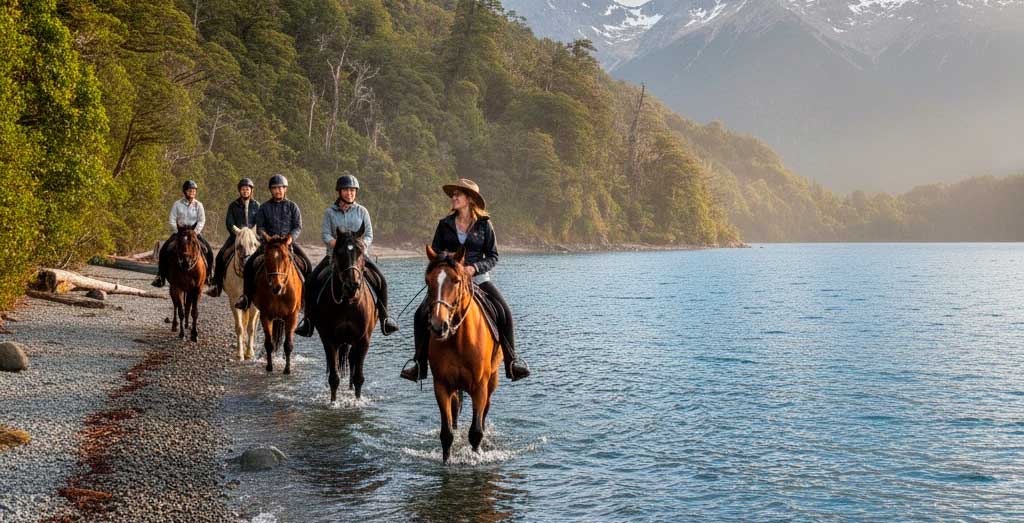 Cabalgata en Lago Gutierrez