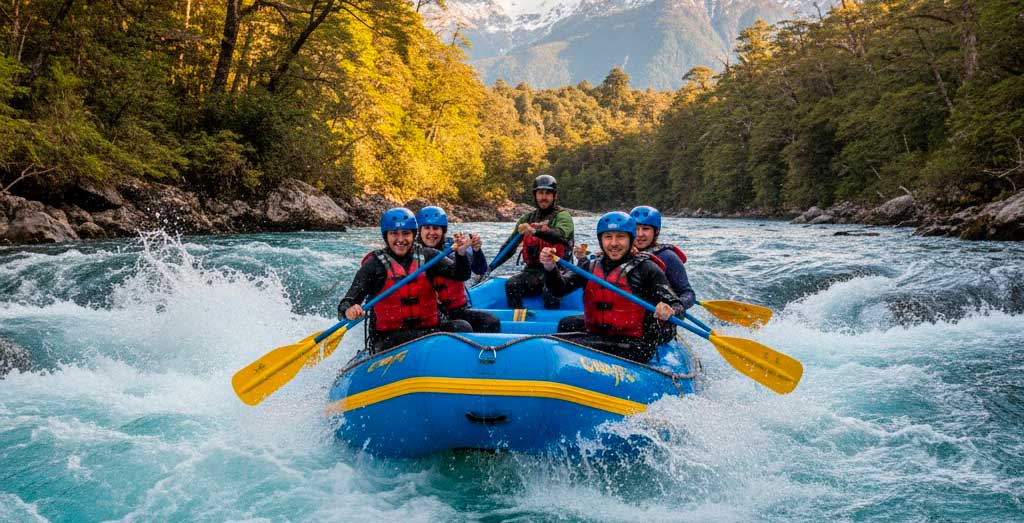 Rafting en Río Manso