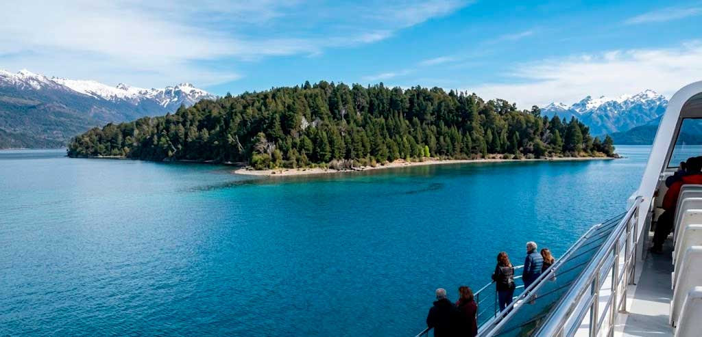 Navegação pelo Lago Nahuel Huapi: Ilha Victoria e Bosque de Arrayanes